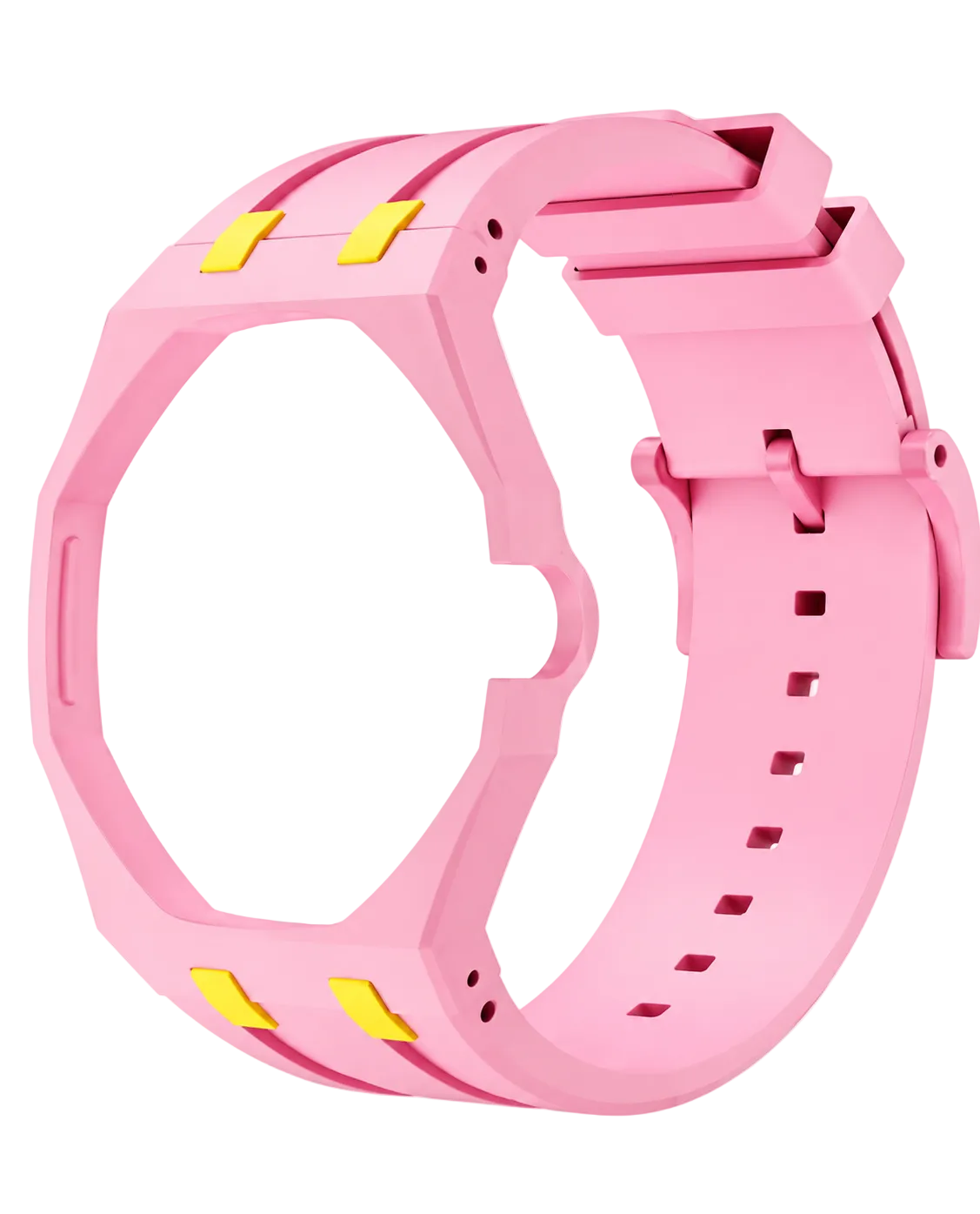 PopWrist — AP × Swatch Royal Pop Band detail