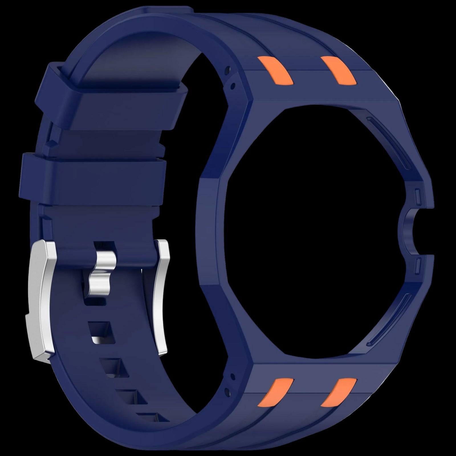 PopWrist — AP × Swatch Royal Pop Band detail