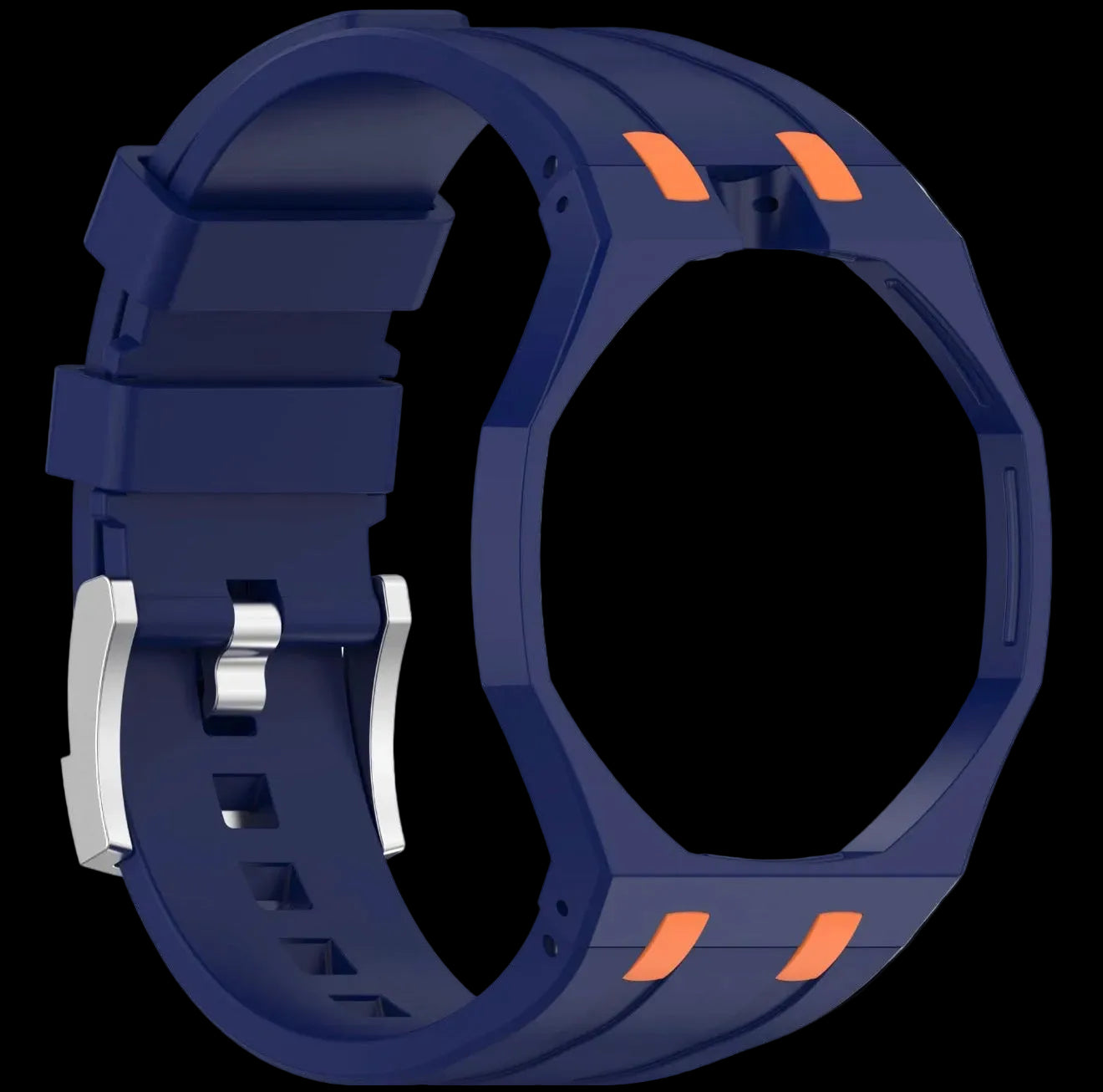PopWrist — AP × Swatch Royal Pop Band detail